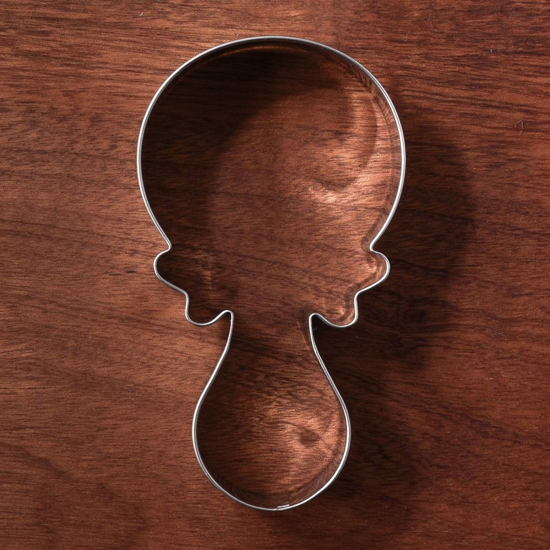 LILIAO Rattle Cookie Cutter for Baby Shower - 2.4 x