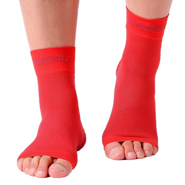 Doc Miller Foot Compression Sleeves for Plantar Fasciitis, Achilles Tendonitis,