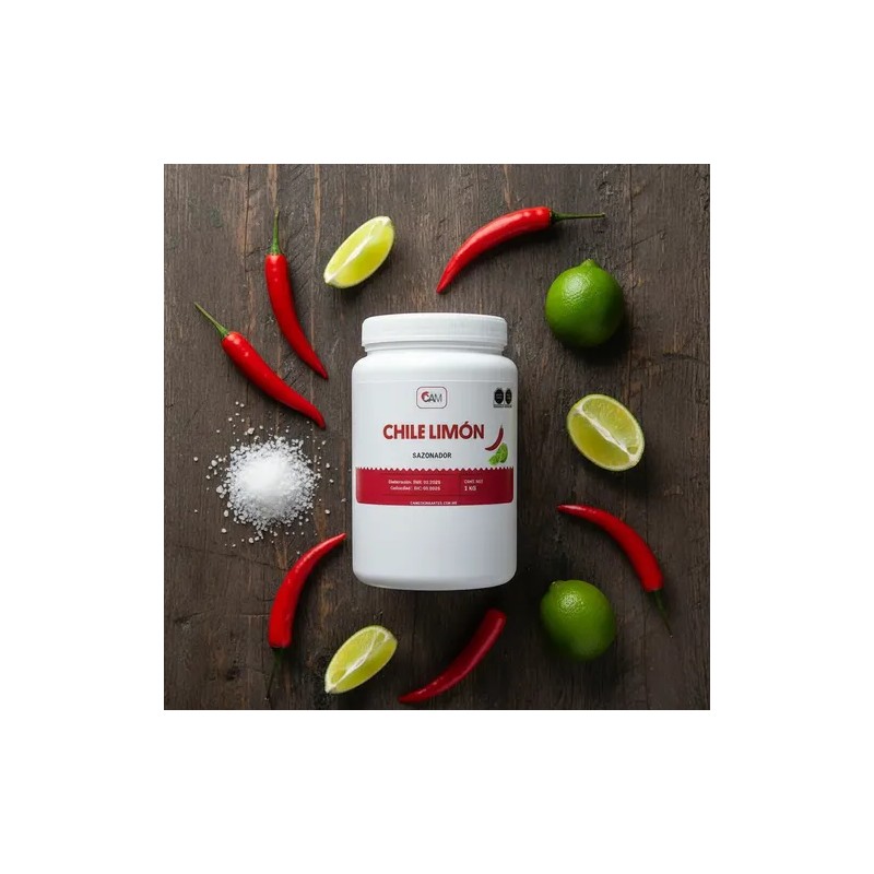 Sazonador Chile Limón 1 Kg