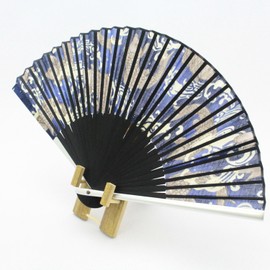 Shikoku Uchi Fan Stand, Bamboo NP01-1