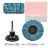RENOTEC 30 Pcs 2 Inch Mini Flap Disc, Zirconia High