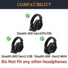SOULWIT Headband Pad Cushion Cover for Turtle Beach Stealth 600