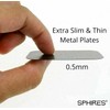 sphires 4 Pack Metal Plate for Magnetic Phone Car Mount