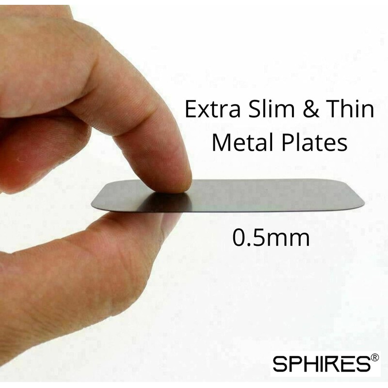 sphires 4 Pack Metal Plate for Magnetic Phone Car Mount