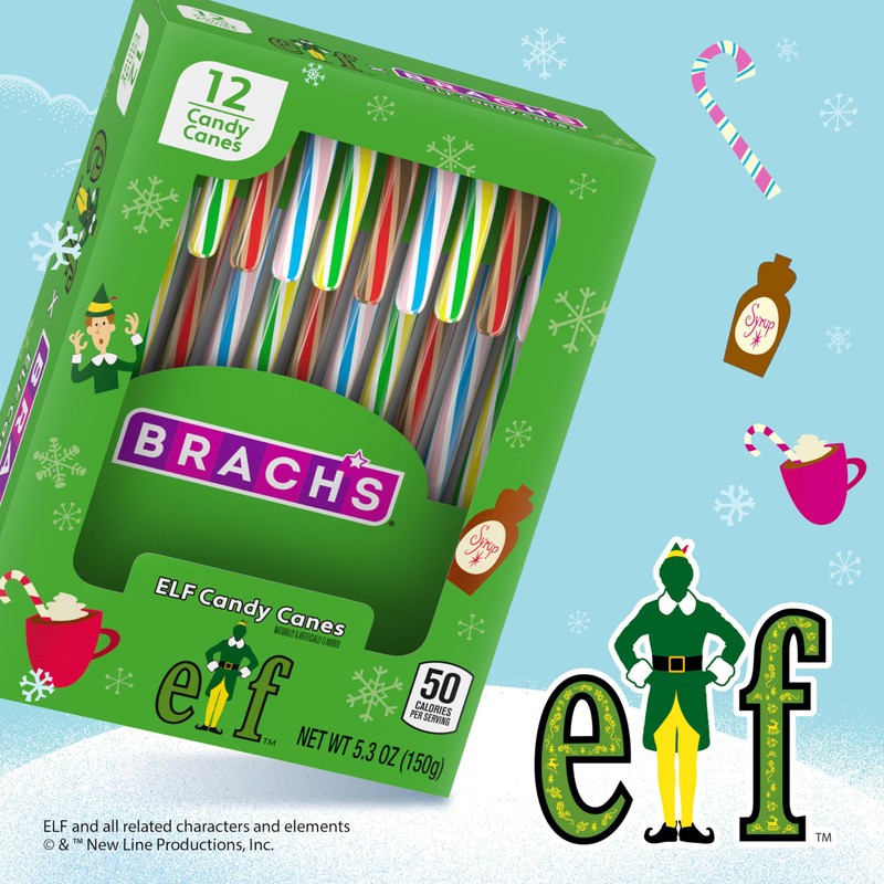 Elf Holiday Candy Canes, 5.3 oz