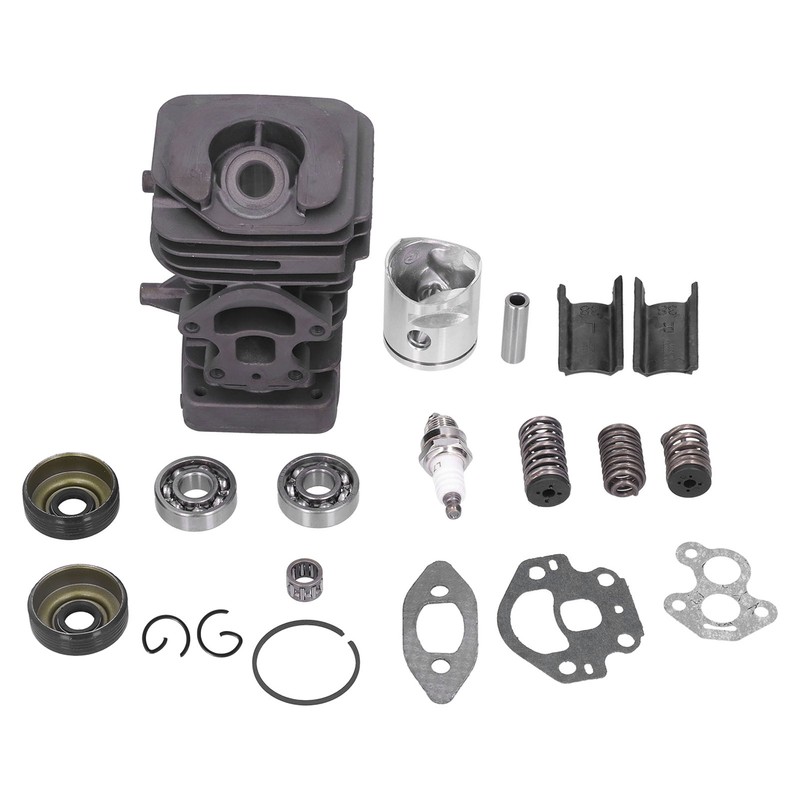 39mm Cylinder Piston Kit Chainsaw Cylinder Needle Bearing Spring Set