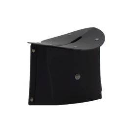 Foldable Meditation Kneeling Bench (Seiza), Portable and Lightweight, 180g, Black