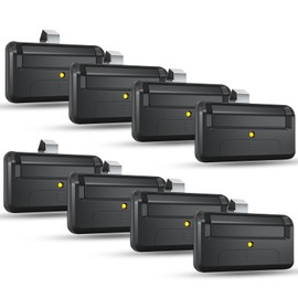 Upgrade 811LMX Gate Opener Remote Replacement for Liftmaster 811LMX/811LM Remote Control, for Liftmaster 850LM/860LM/Star1000 Receiver, Gate opener Commercial Door, Security+ 2.0, 12 Dip Switch, 8Pack