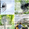 SUNHE YHK Outdoor Misting Fan Kit – Patio Cooling System