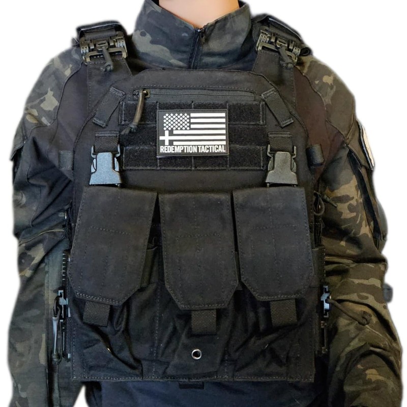 Redemption Tactical Archangel 2.0 Tactical Vest with Zippered Flatpack and