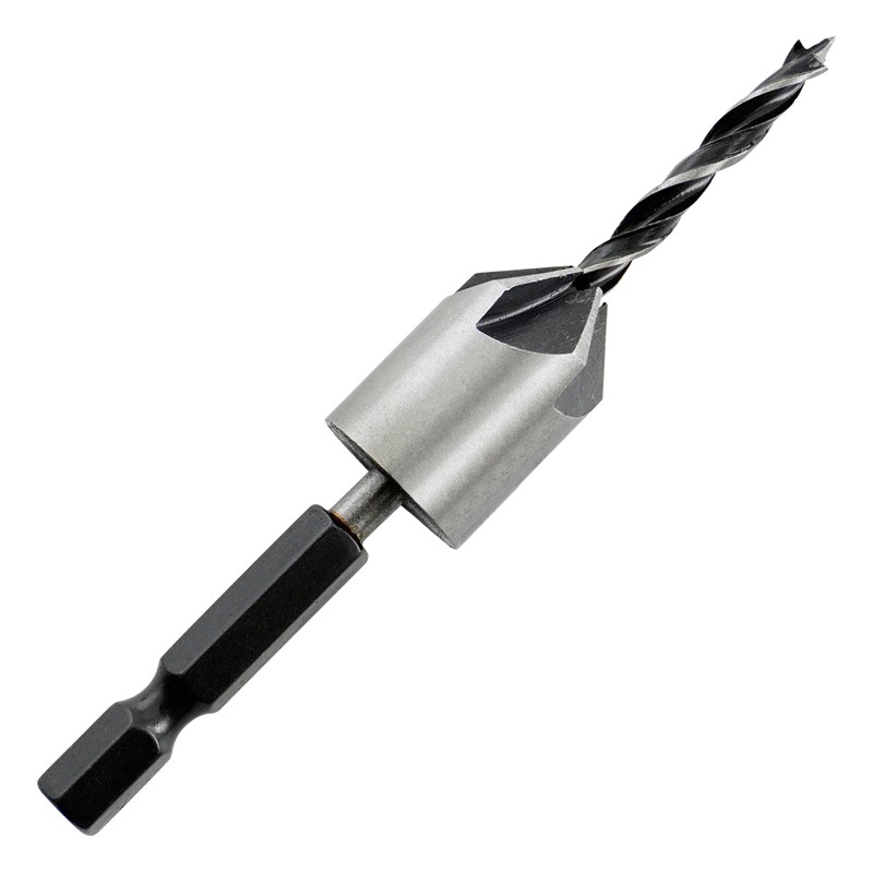 iHelp IH-681 Hexagonal Shaft Drill for Wood, 0.2 inch (4