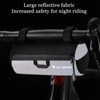 Ayicheyl Bicycle Handlebar Bag, Handlebar Bag with Shoulder Strap, Handlebar
