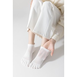 Toe Socks Cute Sweat absorbing and antibacterial Socks for Women and Girl,Athletic Running Five Finger Ankle Socks (AU, Alpha, One Size, Regular, Regular, One size)