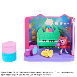 Gabby Dollhouse DJ Catnip Music Room Set