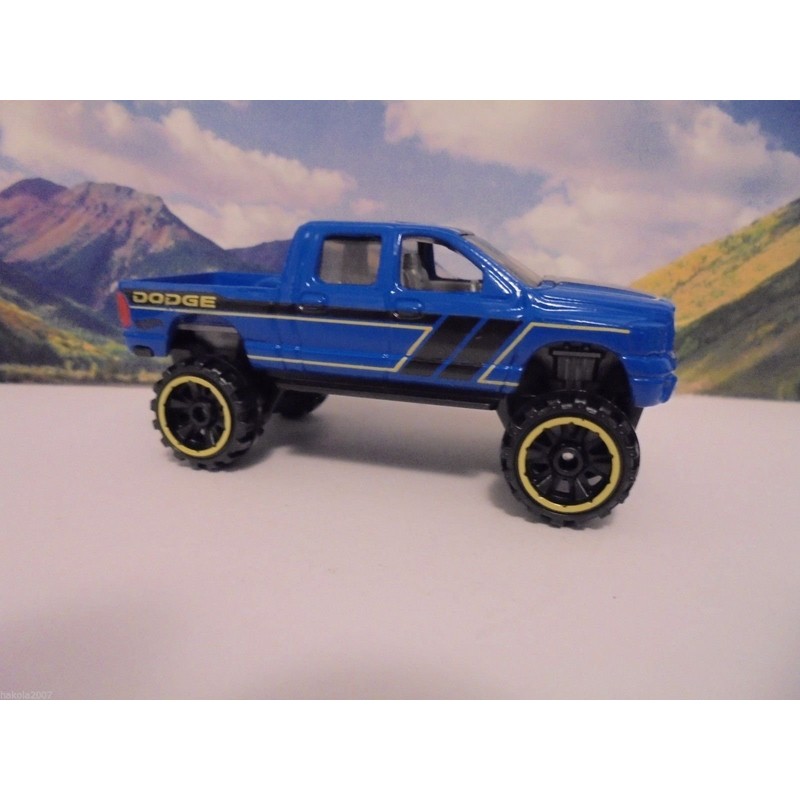 Hot Wheels, 2016 HW Hot Trucks, Dodge Ram 1500 [Blue]