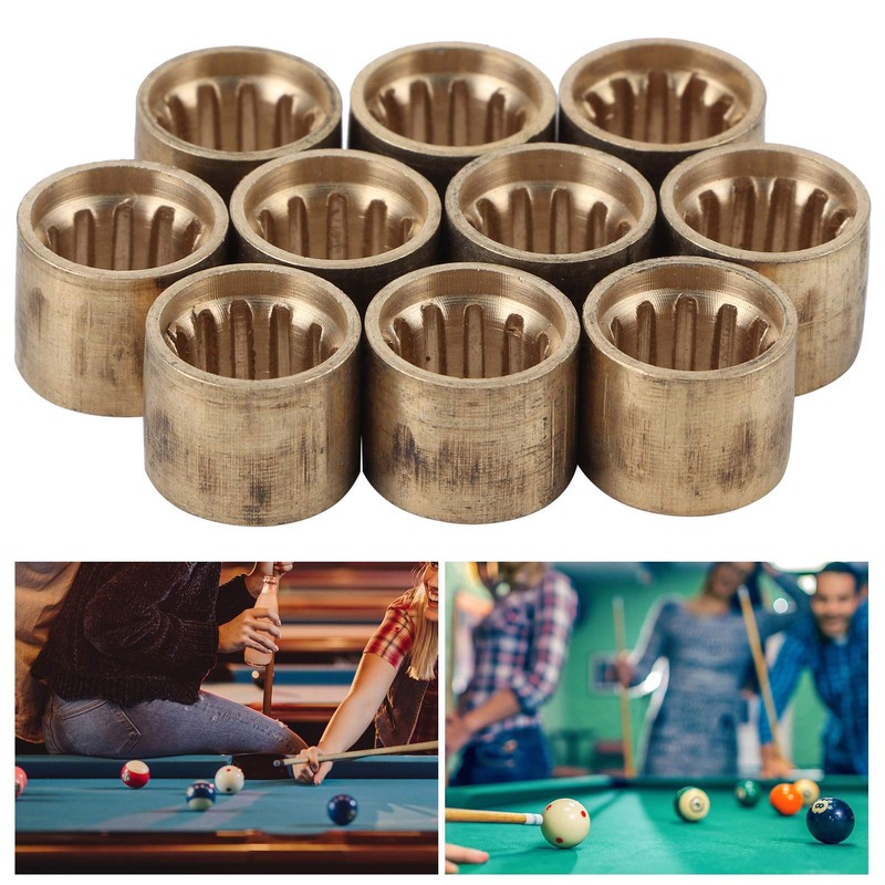 Zunate Pool Cue Ferrules, 9/9.5/10 mm Pool Billiard Cues Tips