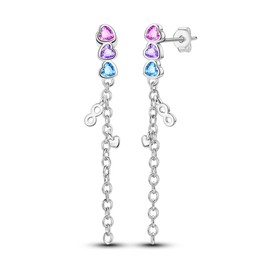 Hapour S925 Sterling Silver Stud Earrings for Women with Sparkling 5A Cubic Zirconia Multi-Style Vintage Piercing Cartilage Earring Jcaket Gifts for Mother Grilfriend Boyfriend and Wife, Sterling