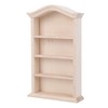 KooingTech Dollhouse Bookshelf, Mini Bookshelf for Mini Books, 1:12 Miniature
