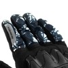 Komine GK-2203 Protective Mesh Gloves for Motorcycles Black Red M