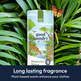 Good Laundry - Rainforest Breeze Scented Booster Beads for Washer - Eco-Friendly Laundry Scent Booster Beads, 7oz - Based in the USA
