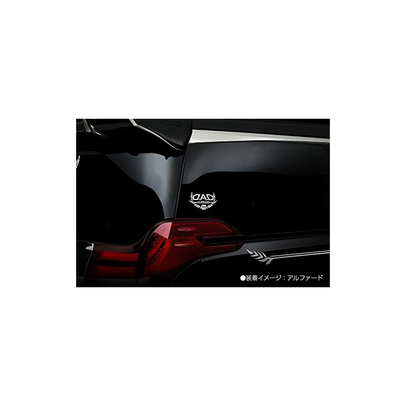 Garcon DAD [Auto Model Sticker] Alphard (White) ST107-01 D.A.D AUTO