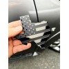 Texas State Black Flag Metal Auto Fender Emblem for Cars