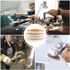 Fyihoxi Pack of 4 Polishing Disc, Wool Polishing Disc, Polishing