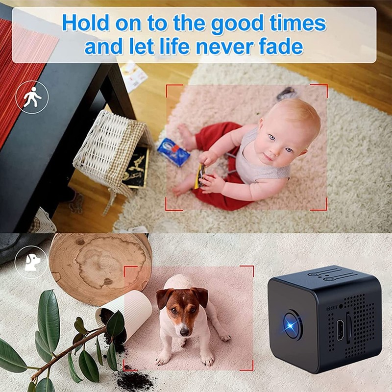 Mini Intelligent Camera Wireless WiFi Camera Remote Night Vision for