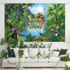Gilprop Rainforest Falls Backdrop 9 x 6 ft Rainforest Scene