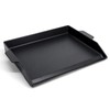 Criditpid Universal Large Cast Iron Cooking Griddle with Extra High