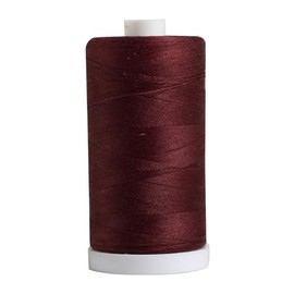 Connecting Threads 100% Cotton Sewing Thread - 1200 Yard Spool (Wine)