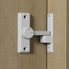 Sliding Door Latch Lock C3 (White) Locking Device