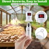Meonum 1 Pack LED Mushroom Grow Light, Dual Spectrum Grow