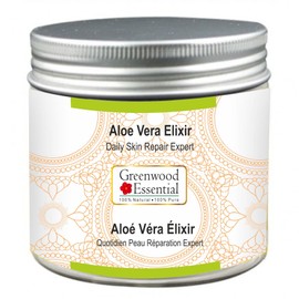 Greenwood Essential Pure Aloe Vera Elixir (Gel) Daily Skin Repair Expert Therapeutic Grade 50gm