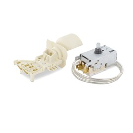 DL-pro Thermostat for Whirlpool Bauknecht 481228238175 Atea A13-0696R Ranco K59-S2785 713 mm Capillary Tube + Lamp Holder Fridge Thermostat Temperature Controller for Fridge Freezer