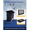 Hahaemall Chimney Cap, 10" x 19" Chimney Cover, Chimney Rain