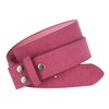 Casual Suede Leather Belt Strap for Women 1 1/2" Wide