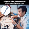6 Pieces Of Vernier Calipers, Mini Plastic Calipers, Reusable Measurement