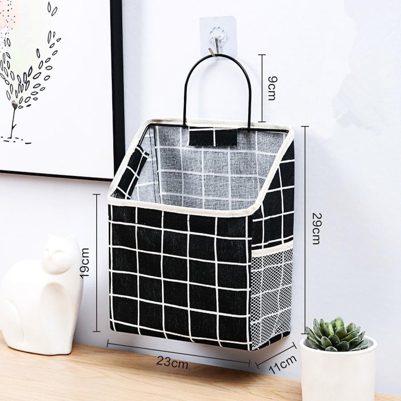 2 Pack Wall Hanging Storage Bag, Over The Door Hanging