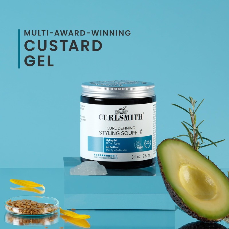 CURLSMITH Curl Defining Styling Soufflé - Strong Hold Gel, Definition