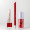 Fenty Beauty Cherry Mouth 3-Piece Lip Set + Pouch