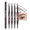 WanTuoluo Eye Brow Pencils for Women, Retractable Soft Brown Eyebrow