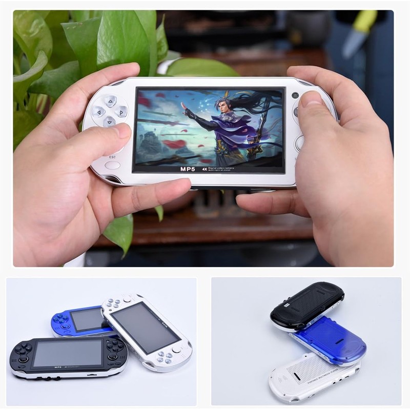 HLF 4.3 inch Retro Video Game Console Build 2200 Games