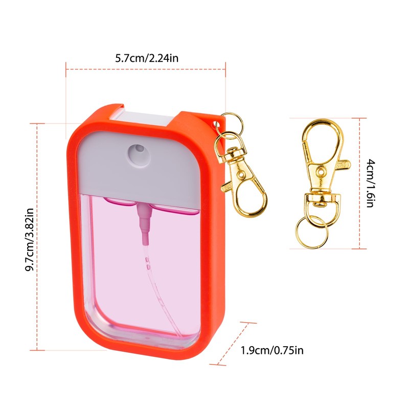 TERPINK Silicone Case Compatible with Touchland Hand Sanitizer Spray, Protective