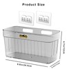 Veefos 2 Pack Adhesive Cabinet Door Organizer, Compact Kitchen Under