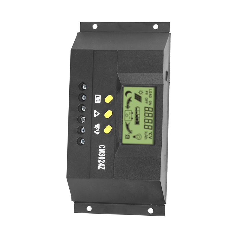 CM3024Z PWM Solar Charge Controller LCD Display Solar Panel Intelligent