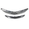 SEBLAFF Upper Lower Front Bumper Grilles Chrome Plastic Replacement for
