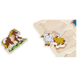 Goki 57908 jigsaw puzzle - Farm house