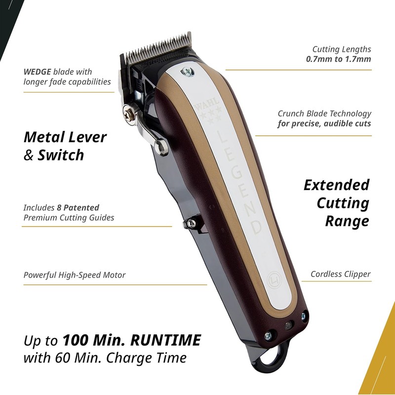 Wahl Professional 5-Star Legend #8594 Máquina Cortadora de Cabello Inalámbrica