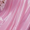Pink Fabric by The Yard, Ice Drapery Fabric Silky Shiny